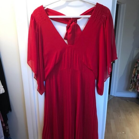 Club Monaco Red Zorbina Dress, Sz 2/4, BNWT - Picture 8 of 12